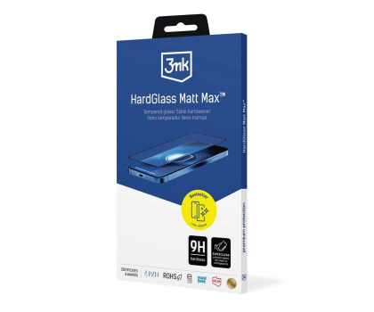 Folia / szkło na smartfon 3mk HardGlass Matt Max do iPhone 17 Pro
